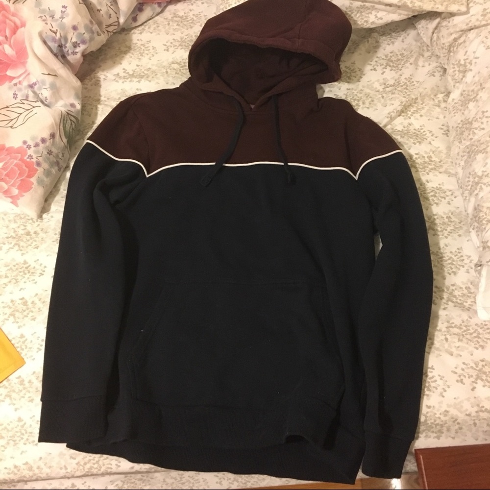 F21 Two Toned Hoodie